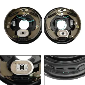 Adjusting-10 Madhornets N002-b003 Electric Trailer Brake Kit-self Inch -left/right Hand Assemblies-3500lbs #2