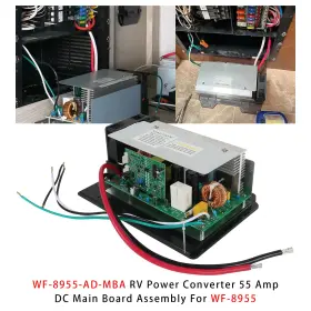 Wf-8955-ad-mba Madhornets Wf-8955-ad Wf-8955 Rv Power Converter 55 Amp Dc Main Board Assembly For