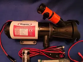 2024082947910061 Magam Professional Macerator Rv Pump 12gpm/45lpm 12v/12a 144w 10ft/3m Intermit #2