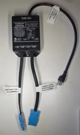 Csw-ts15-hm18 Magnum Dimensions 15 Amp A.c. Transfer Switch 120v Rv Camper