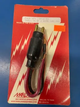 Mar-lan 5090-13 Mar-lan Trolling Motor Plug 24v 10 Gauge 5010-03 / 2261026