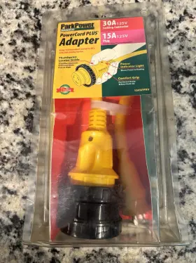 104spprv Marinco 201186 Park Power Pigtail Adapter 30a / 125v Locking Connector