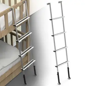 Ladder-100 Marudina Inch Adjustable 3level Bunk Bed Ladder With Antislip Steps For Rvs And Dorms Ladder-100 Marudina Inch Adjustable 3level Bunk Bed Ladder With Antislip Steps For Rvs And Dorms