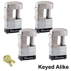37ka-4 Master Lock Latch - 4 Keyed Alike Trailer And Multi Purpose Padlocks #37ka 37ka-4 Master Lock Latch - 4 Keyed Alike Trailer And Multi Purpose Padlocks #37ka