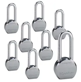 6230nkalh-8 Master Lock High Security Padlocks - 8 Keyed Alike With Bumpstop 6230nkalh-8 Master Lock High Security Padlocks - 8 Keyed Alike With Bumpstop