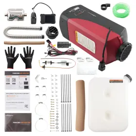 N1glmz Maxpeedingrods 8kw Diesel Air Heater Remote Control With Lcd Switch For Trailers Van Truck Pickup