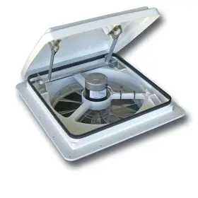 10a40002k Maxxair Vent Corp Maxxfan White Cover Only
