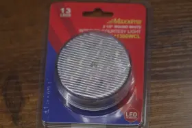 M11300wcl Maxxima 755183163010 New 2 1/2 Inch Round White Interior 13 Led Courtesy Light 2.50 M11300wcl Maxxima 755183163010 New 2 1/2 Inch Round White Interior 13 Led Courtesy Light 2.50