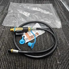 401207 Mb Sturgis Propane Adapter Hose Quick-disconnect Female 350psi Black