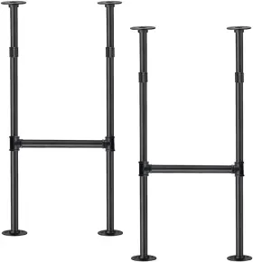 Mdg008-2 Mdjwjj Industrial Pipe Counter Bar Height Table Leg Metal 38 Inch Black Mdg008-2 Mdjwjj Industrial Pipe Counter Bar Height Table Leg Metal 38 Inch Black