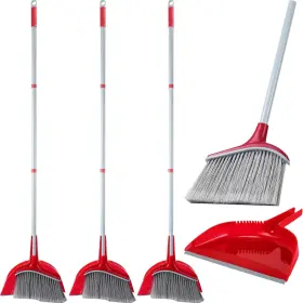 Lo-meanplan-2645 Meanplan 2 Pcs Angle Broom And Dustpan Combo Set For As The Pictures Shown Lo-meanplan-2645 Meanplan 2 Pcs Angle Broom And Dustpan Combo Set For As The Pictures Shown