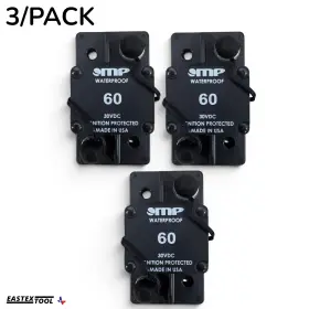 171-s0-060-2 Mechanical Products 3 Pk 60a Auto Reset Breaker Replaces 181060f 171-s0-060-2 Mechanical Products 3 Pk 60a Auto Reset Breaker Replaces 181060f