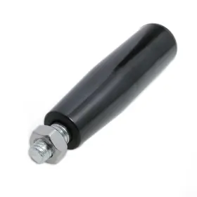 Met-175 Meu Revolving Handle Lathe Hand Trailer Jack M10 Threaded Black