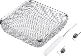 Miady 606314504687 Rv Furnace Vent Screen Flying Insect Bug Cover Camper 4.5x4.5 Silver