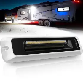 Mic-00-14713 Mictuning 6 Inch Rv Exterior Porch Light Led Utility Awning Lamp White 6000k For Camper