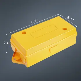 Mic-06-00203 Mictuning 7 Way Electrical Trailer Junction Box Gang Rv Wiring Connection Us #2 Mic-06-00203 Mictuning 7 Way Electrical Trailer Junction Box Gang Rv Wiring Connection Us #2
