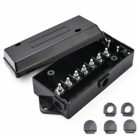 Mic-06-073 Mictuning 7-way Rv Trailer Wire Junction Box Tail Light Wiring Holder For Camper Truck Mic-06-073 Mictuning 7-way Rv Trailer Wire Junction Box Tail Light Wiring Holder For Camper Truck