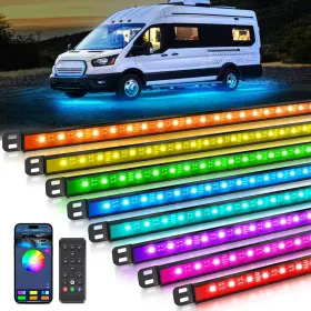 Mic-06-106 Mictuning N8 Rgbw Underglow Light Bar Exterior Underbody Led Strip For Rv