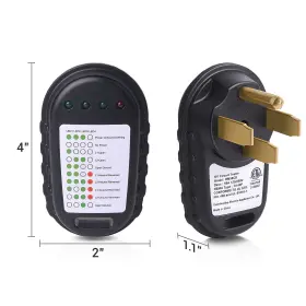 Mic-rct-53204 Mictuning 125v 50 Amp Surge Protable Rv Circuit Analyzer Tester With Led Light Indicator #3 Mic-rct-53204 Mictuning 125v 50 Amp Surge Protable Rv Circuit Analyzer Tester With Led Light Indicator #3