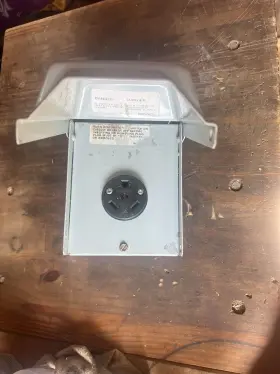 U013 Midwest Electric Rv Power Outlet 120v 30a Surface Mount Type 3r Enclosure
