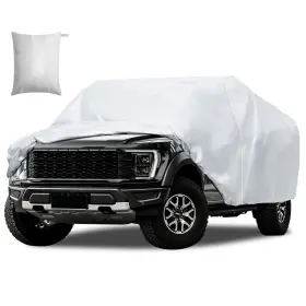 Mgv2503 Migaven Truck Cover Waterproof All Weather Fit For Ford F150 Raptor Silver