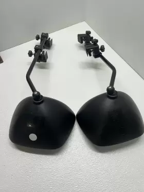 026161 Milenco Grand Aero 3 Flat Towing Mirrors Pair Two Excellent Condition