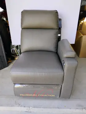 F100355190 Millersburg Collection Rv Recliner Lounge Sofa Left Side Only Electric Gray