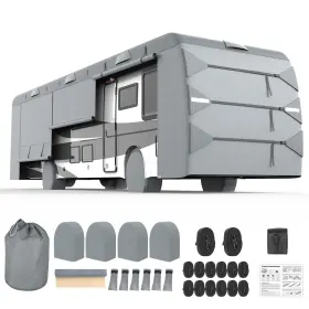 Mf95209-3 Mofeez Rv Cover Class A 37-40ft Heavy Duty 7 Layer Windproof Anti Uv Camper 2pcs
