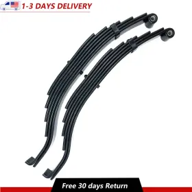 Jhls000003b-us2 Moonsprot Trailer Leaf Spring 6 Slipper 4000 Lbs For 8000 Axle -set 2