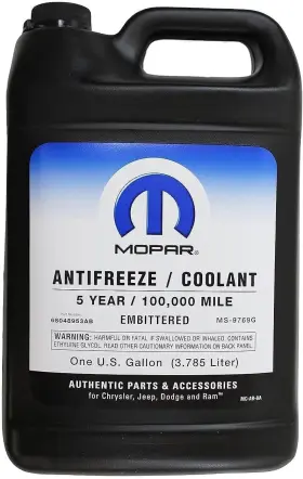 68048953ac Mopar 68048953 Genuine Parts Antifreeze/coolant - 1 Gallon 128 Ounces