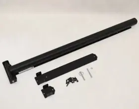 Sp56-469 Morryde Rv Safe-t-rail Black Powder Coated Steel