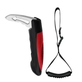 Moskeson 008574939368 Red Vehicle Support Handles Car Handle Assist With Window Breaker For Elderly Moskeson 008574939368 Red Vehicle Support Handles Car Handle Assist With Window Breaker For Elderly