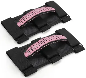 Moveland 744581644160 Inch Paracord Grab Handles With Metal Buckle For Jeep Wrangler And Gladiator 2 Pack Moveland 744581644160 Inch Paracord Grab Handles With Metal Buckle For Jeep Wrangler And Gladiator 2 Pack