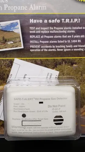 20-441-p-wt Mti Industries Safe-t-alert Rv Mini Propane Leak Detector Alarm Lp Gas Sniffer #3 20-441-p-wt Mti Industries Safe-t-alert Rv Mini Propane Leak Detector Alarm Lp Gas Sniffer #3