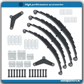Ack2880004 Munirater 7000lb 7k Tandem Trailer Axle Suspension Kit 6leaf 3500lb Double Eye Spring Ack2880004 Munirater 7000lb 7k Tandem Trailer Axle Suspension Kit 6leaf 3500lb Double Eye Spring