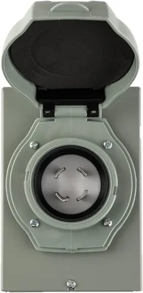 Tr55782 Munirater 30a Power Inlet Box 7500w Generator Transfer Switch Weatherproof For Outdoor Use