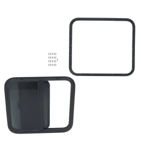 Ce3599408iec Muparkt Dot Certified 24 Inch W X22h Rv Horizontal Slide Window Trim Ring Tempered Glass