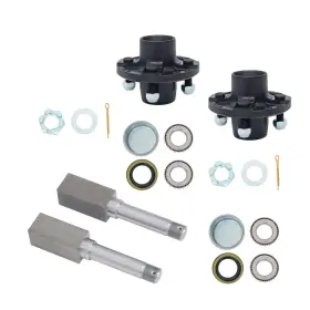 Ce3988936iec Muparkt W/ Trailer Bearing Kit 1ft Square Bt8 Spindle 2 Sets 4 On 4ft Hub
