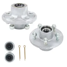 Ce3998136iec Muparkt 5 On 4.5ft Galvanized Trailer Hub Kit For 3500 Lbs 2 Sets Pre-assembled Ce3998136iec Muparkt 5 On 4.5ft Galvanized Trailer Hub Kit For 3500 Lbs 2 Sets Pre-assembled