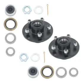 Ce3998320iec Muparkt For 3500 Lbs Trailer Axle 2 Sets Idler Hub Kits 5 On 4.5 Inch