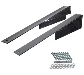 Mytee Products 199145081545 3.5x3x36 Inch Black Fifth Wheel Frame Ramps With 3 Rise For Semi Trucks - 1 Pair