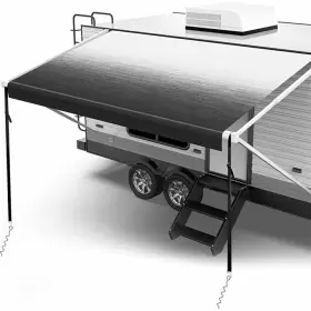 Na17811fu294ll Nafull 15ft 8 Inch Rv Awning Fabric Camper Vinyl Replacement Shade #2