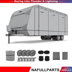 Na18211fu187ll Nafullparts 27ft-30ft Rv Cover Windproof Extra Thick Camper With Adhesive Repair Patches Na18211fu187ll Nafullparts 27ft-30ft Rv Cover Windproof Extra Thick Camper With Adhesive Repair Patches