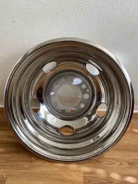 7195go Namsco Stainless Steel Wheeliners For Dual Wheels - 19.5 Inches Gm/chevy #2 7195go Namsco Stainless Steel Wheeliners For Dual Wheels - 19.5 Inches Gm/chevy #2