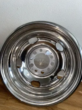 7195go Namsco Stainless Steel Wheeliners For Dual Wheels - 19.5 Inches Gm/chevy #3 7195go Namsco Stainless Steel Wheeliners For Dual Wheels - 19.5 Inches Gm/chevy #3