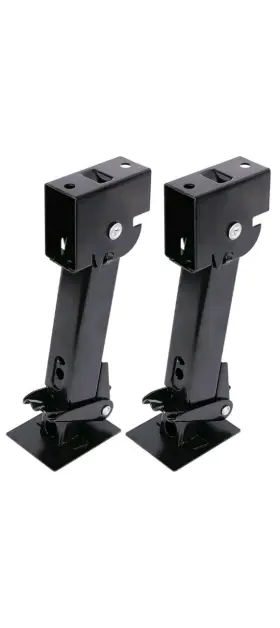 1319410-1219 Nbjingyi 2 Pack Trailer Swing Down Folding Stabilizer Jacks Set 2000lb Rv