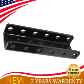 1bjy-cp-06b Nbjingyi Trailer Coupler 6 Hole 3 Inch Tongue Channel Hitch Adjustable Bracket