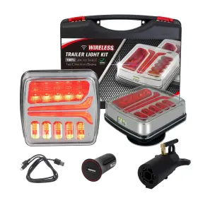 Nl-cd033 Nealia Magnetic Wireless Trailer Lights Rechargeable Led Light For T
