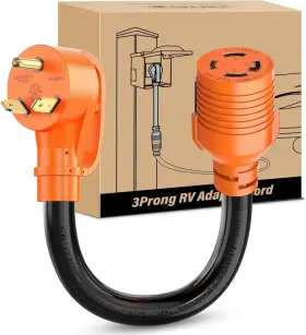 Nilight 840323964135 Rv Generator Adapter Cord Nema Tt-30p To L14-30r 30 Amp 3 4 Prong
