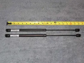 Nitro Np1720-10 2ea 17.2 Inch 10lb Gas Shock Spring Strut Lift Prop Rod Tube Support Arm 6x15